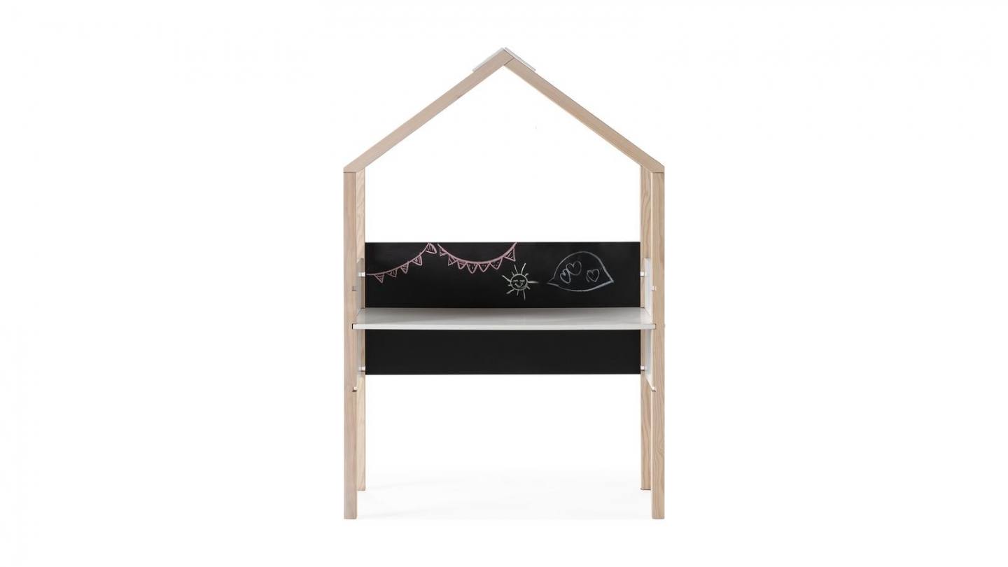 Bureau cabane pour enfant en bois 100 cm - Silia