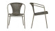 Lot de 4 chaises de jardin en rotin tressé jungle - Weston