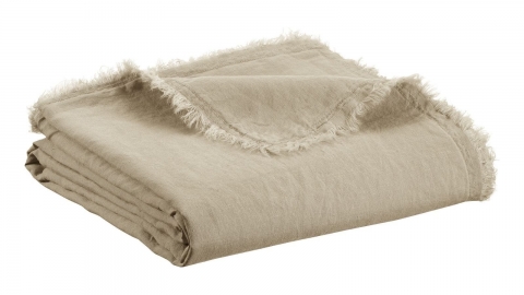 Plaid léger naturel 130 x 180 cm - Zeff