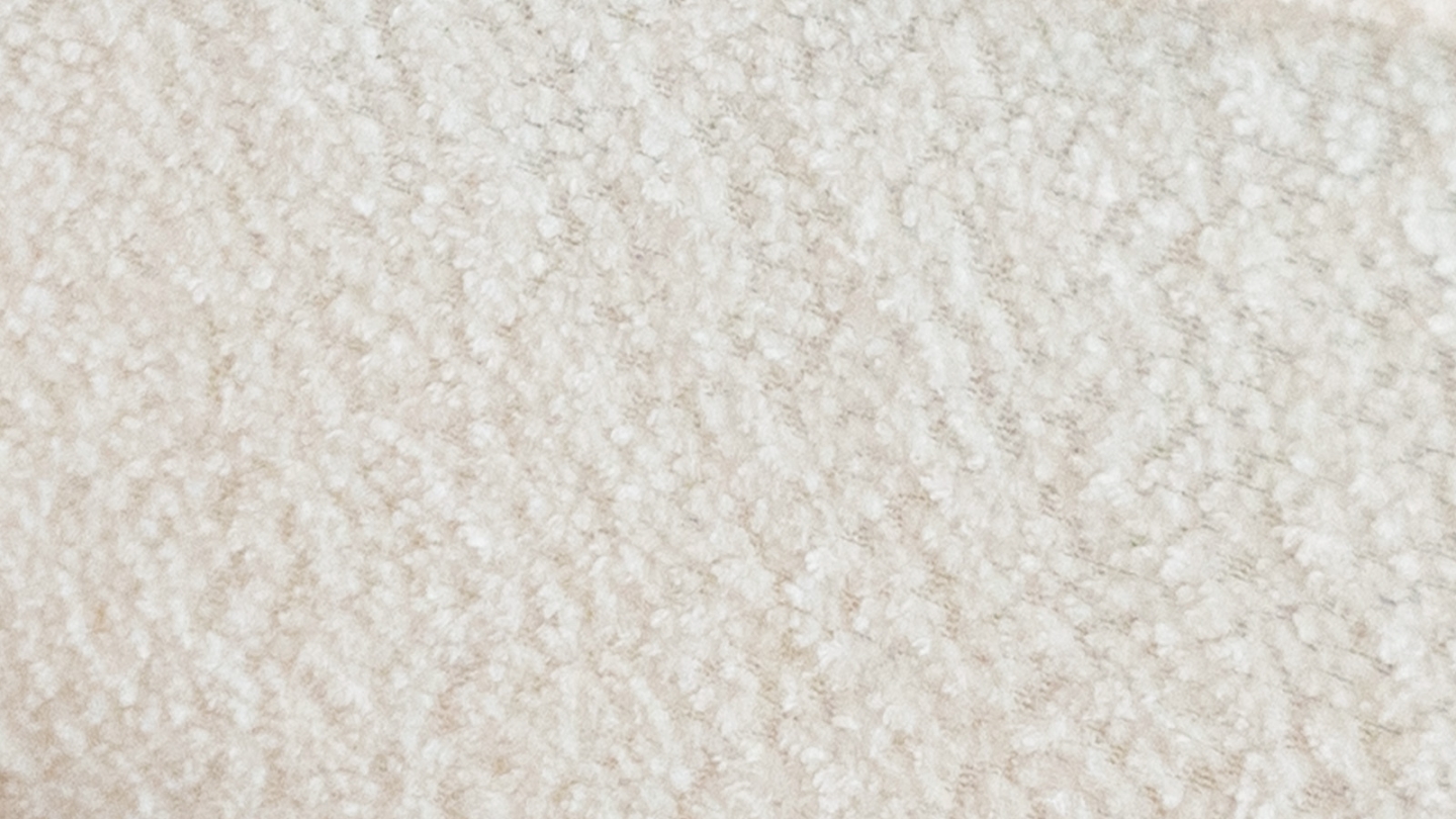 Fauteuil en tissu bouclette écru - Colette