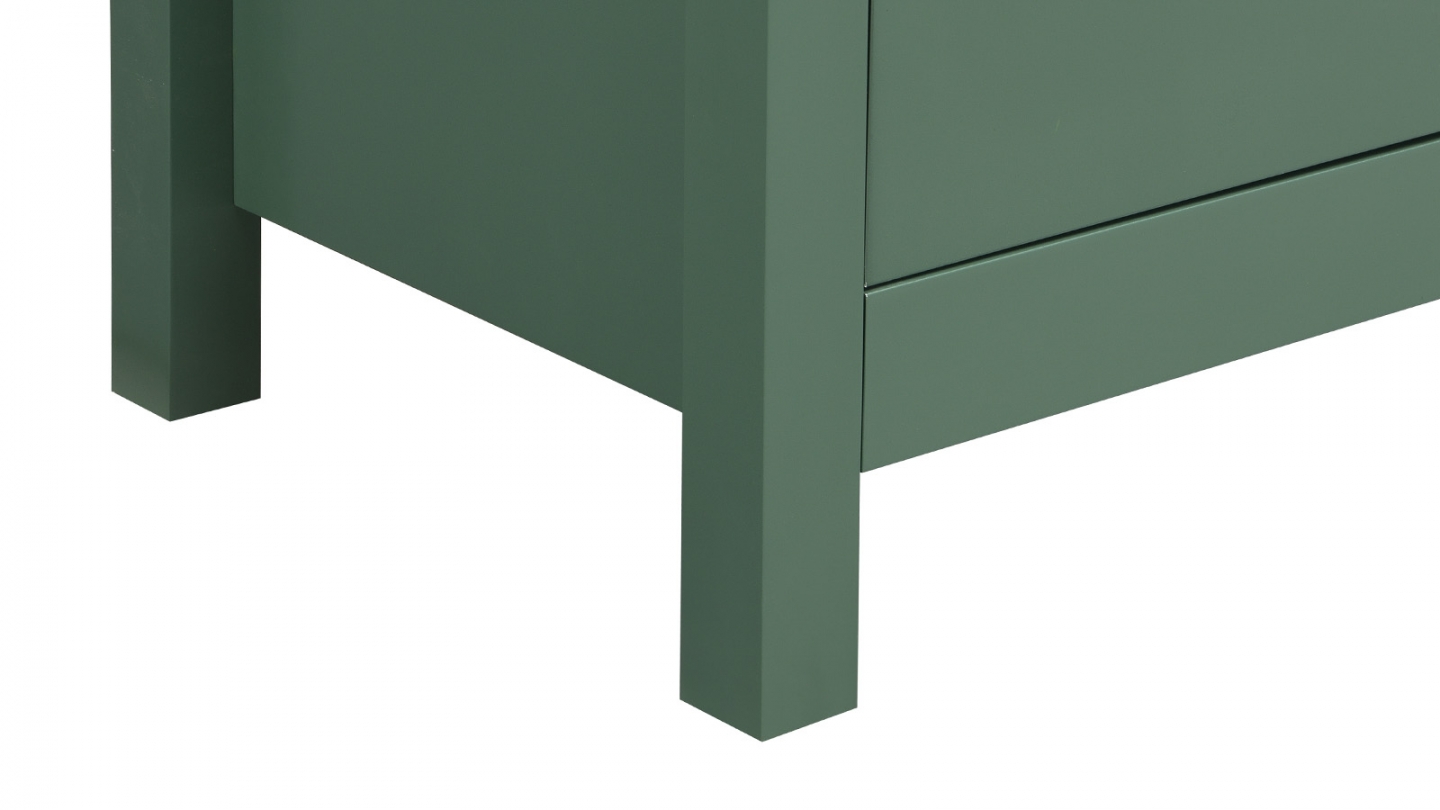 Buffet 3 portes vert 160 cm - Sana