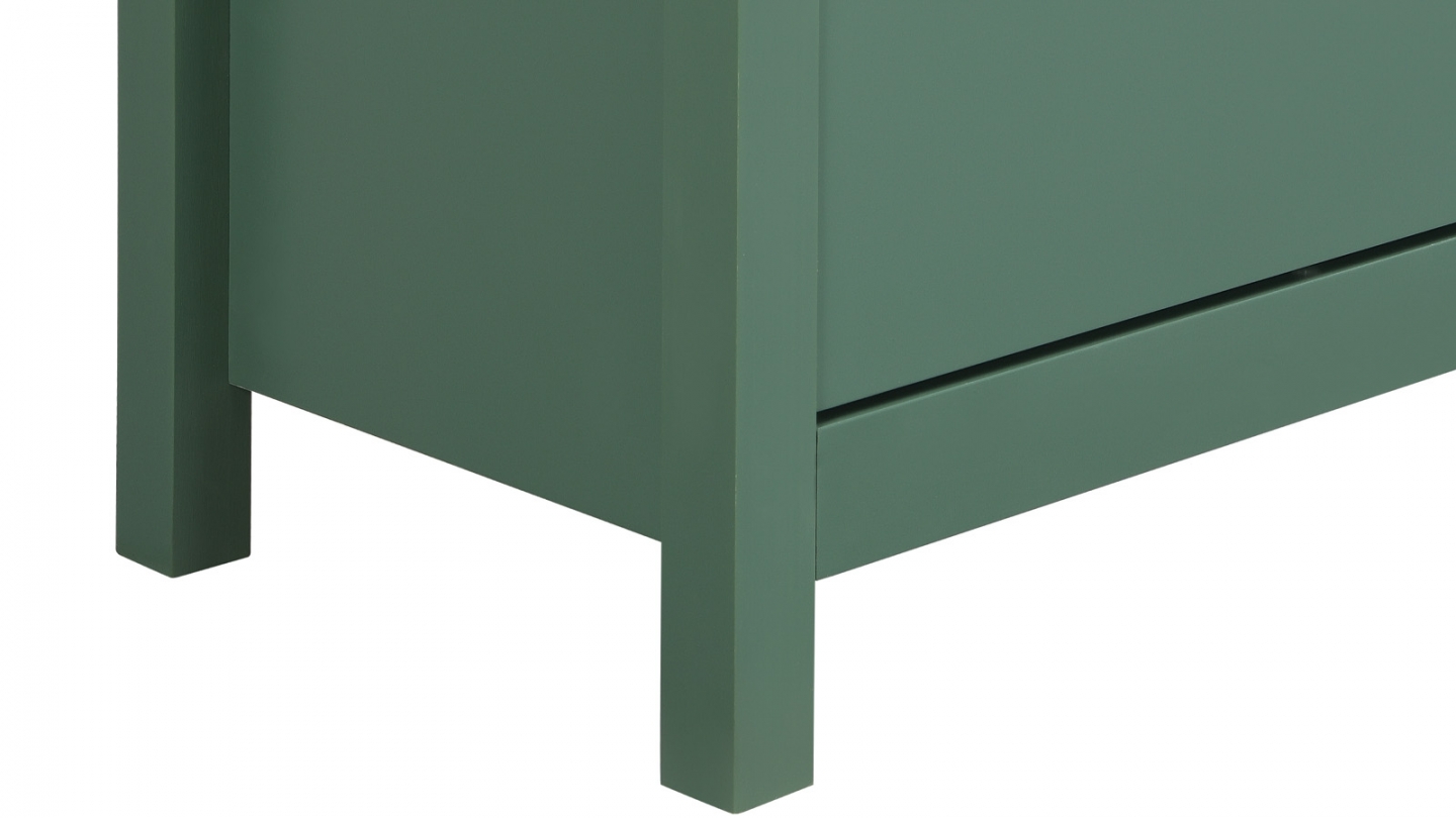Buffet 4 portes vert 180 cm - Sana