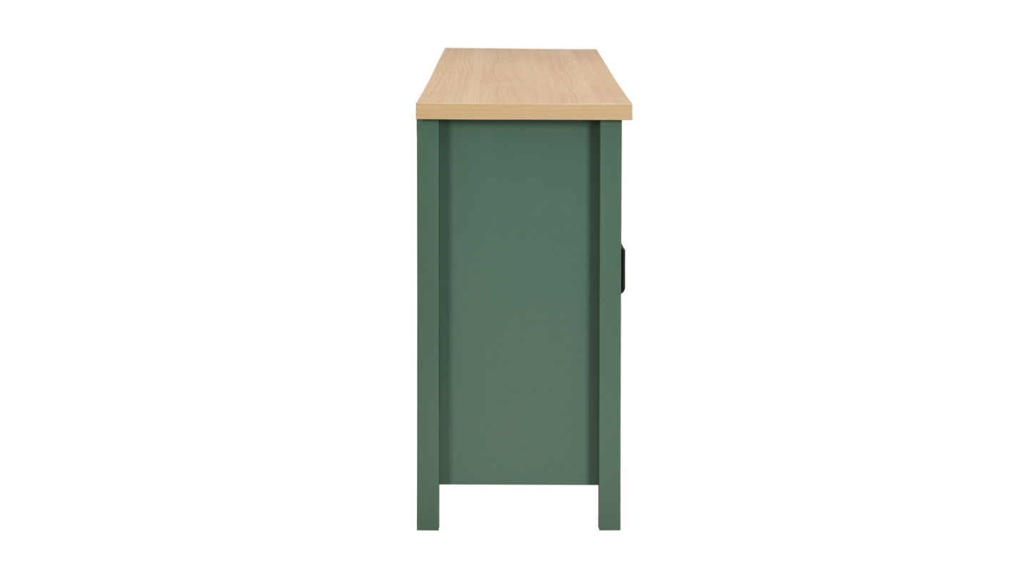 Buffet 4 portes vert 180 cm - Sana
