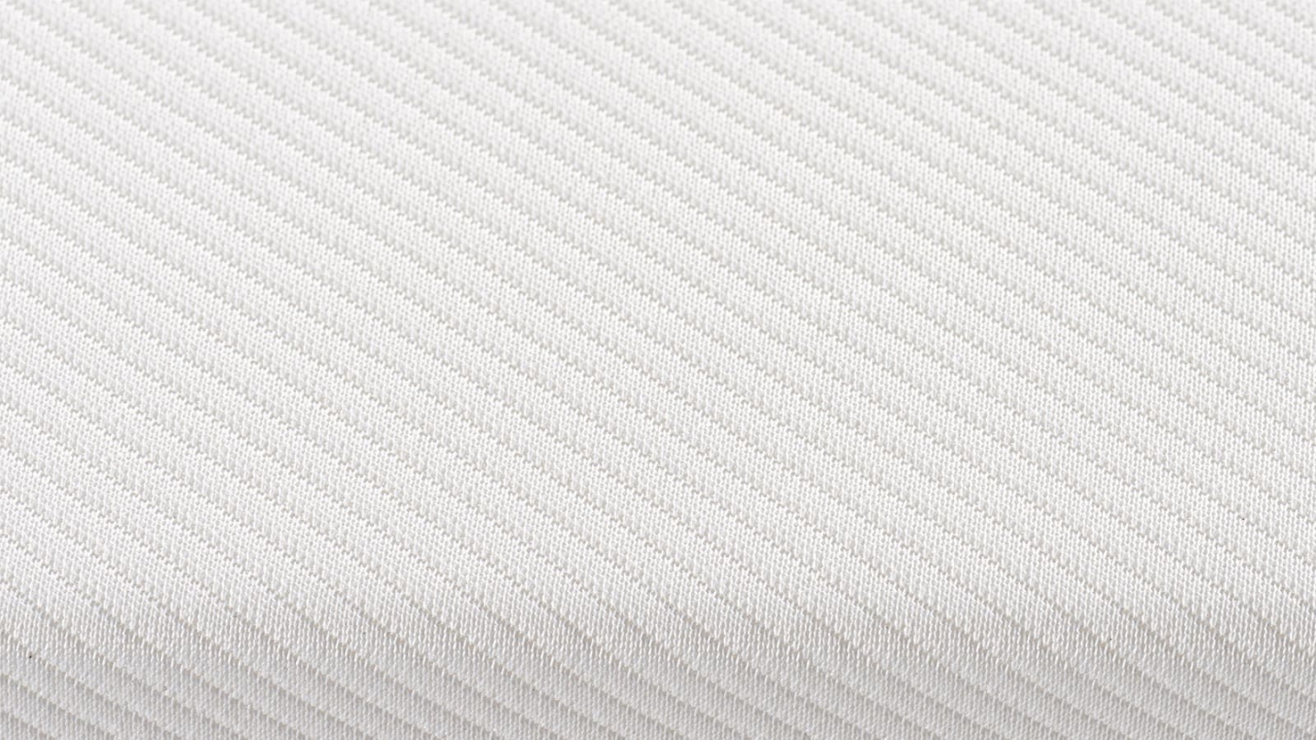 Ensemble Lit adulte 140x190cm avec tête de lit en velours beige - Milo + Matelas mémoire de forme - Dual Confort