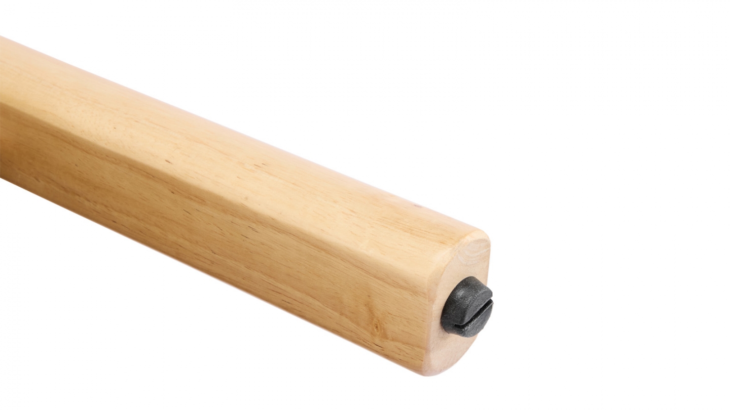 Fauteuil en cannage et tissu bouclé vert - Mani