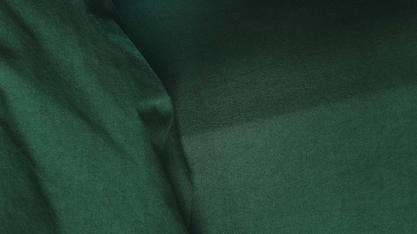 Drap housse en coton bio Vert 140 x 200 cm - Celeste