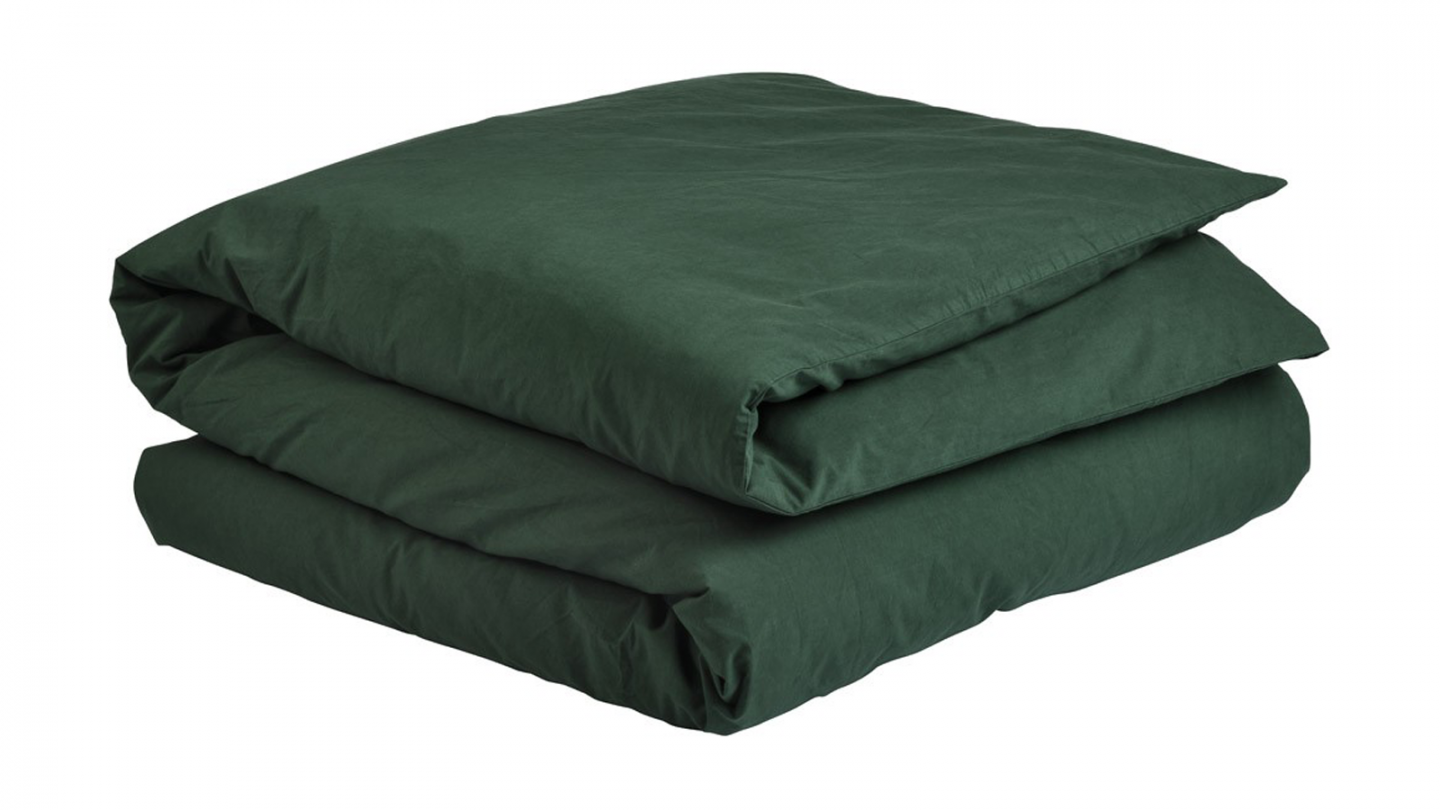 Housse de couette en coton bio Vert 220 x 240 cm - Celeste