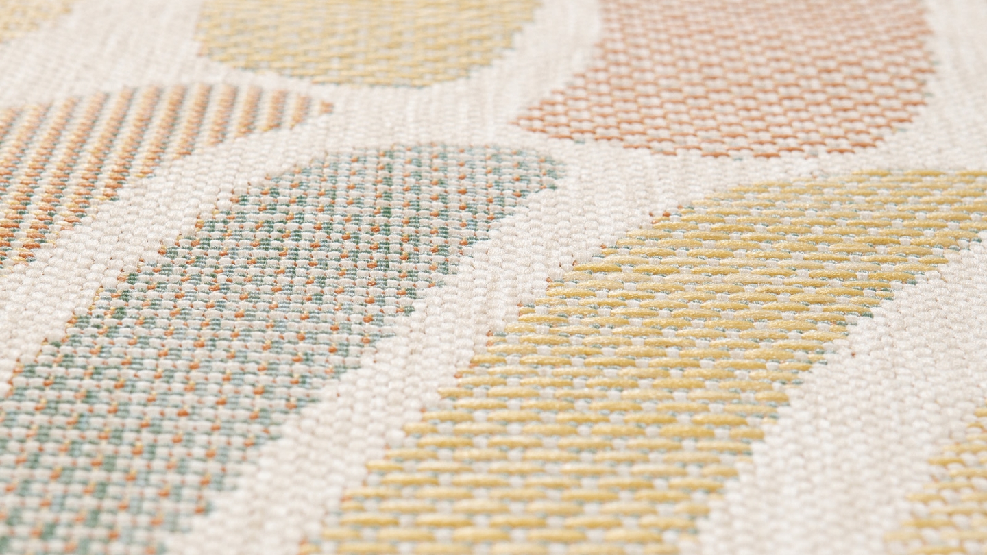 Tapis d'extérieur Multicore 280 x 280 cm - Isana
