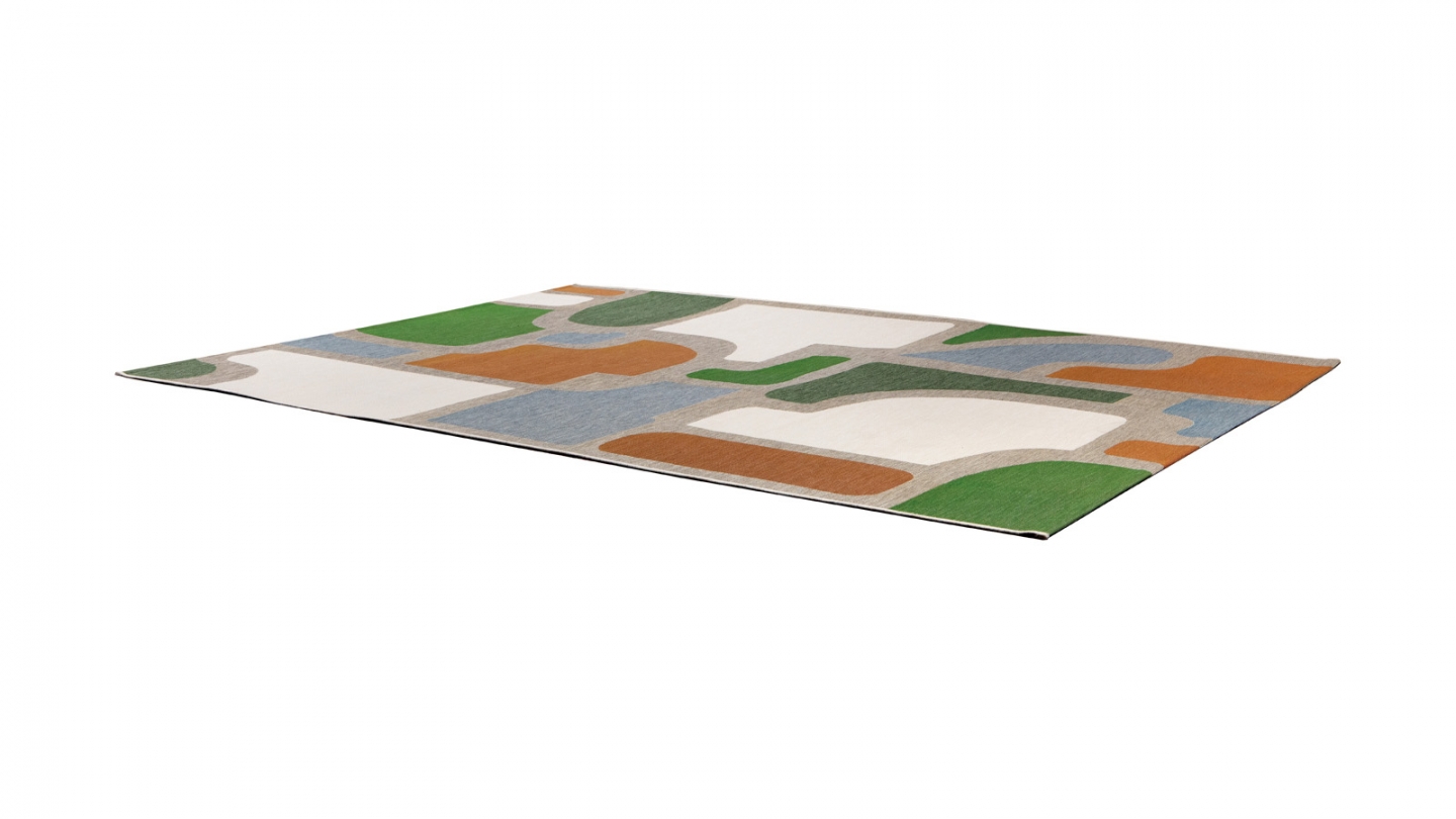 Tapis d'extérieur Multicore 67 x 200 cm - Kairi