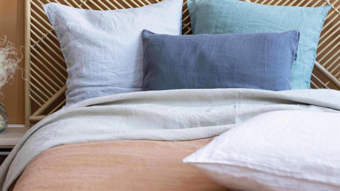 Housse de couette en chanvre Blanche 260 x 420 cm - Kala