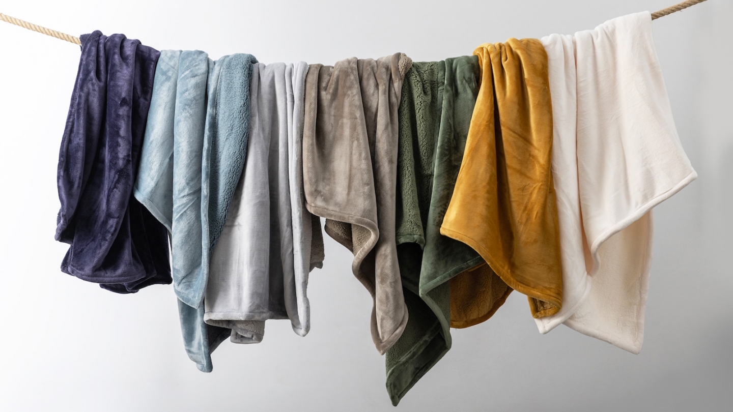 Jeté de lit Vert 220 x 240 cm - Michka Jeté de lit Vert 220 x 240 cm - Michka