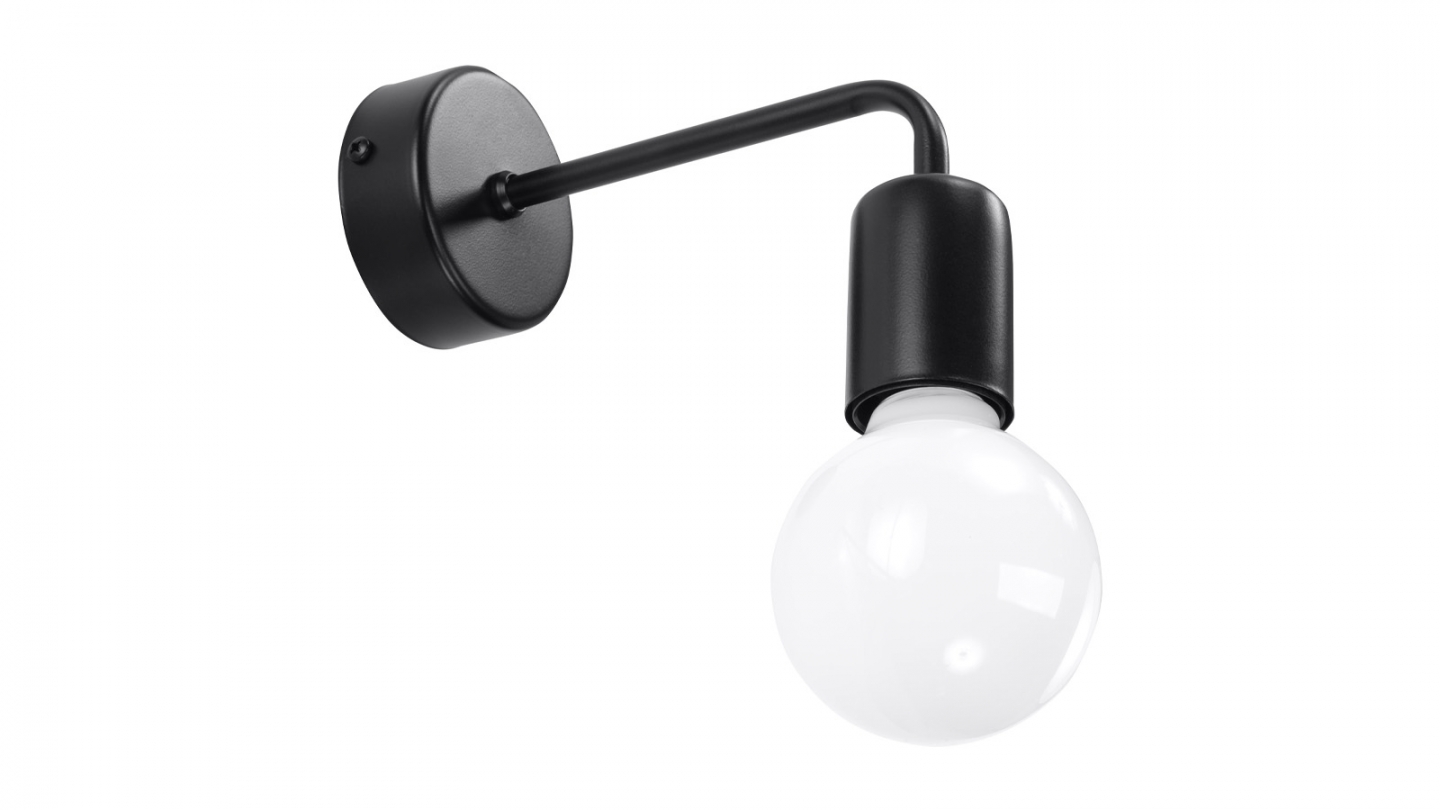 Applique en métal noir - Duomo