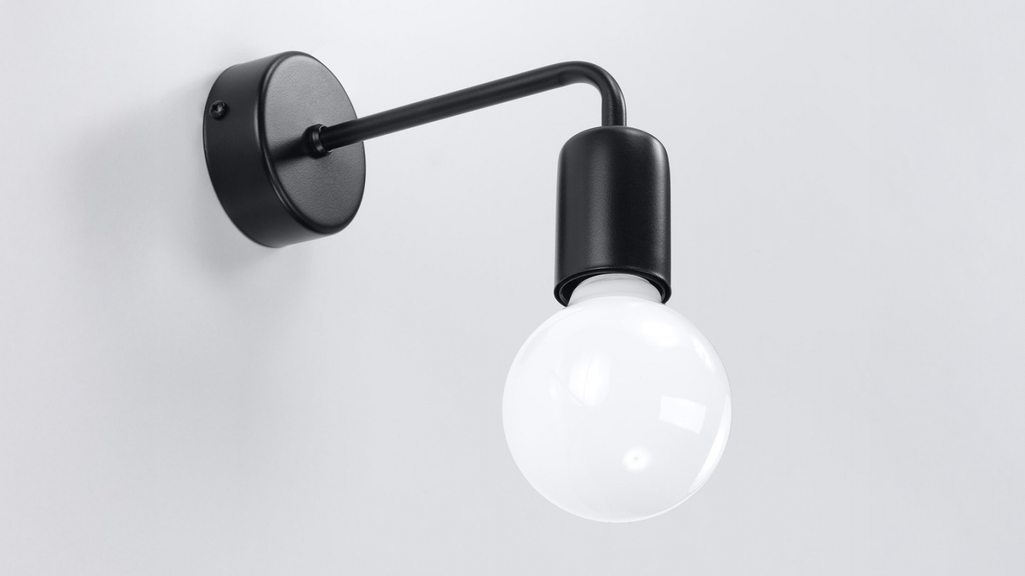 Applique en métal noir - Duomo