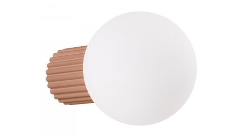 Applique en aluminium cannelé Moka - Halo