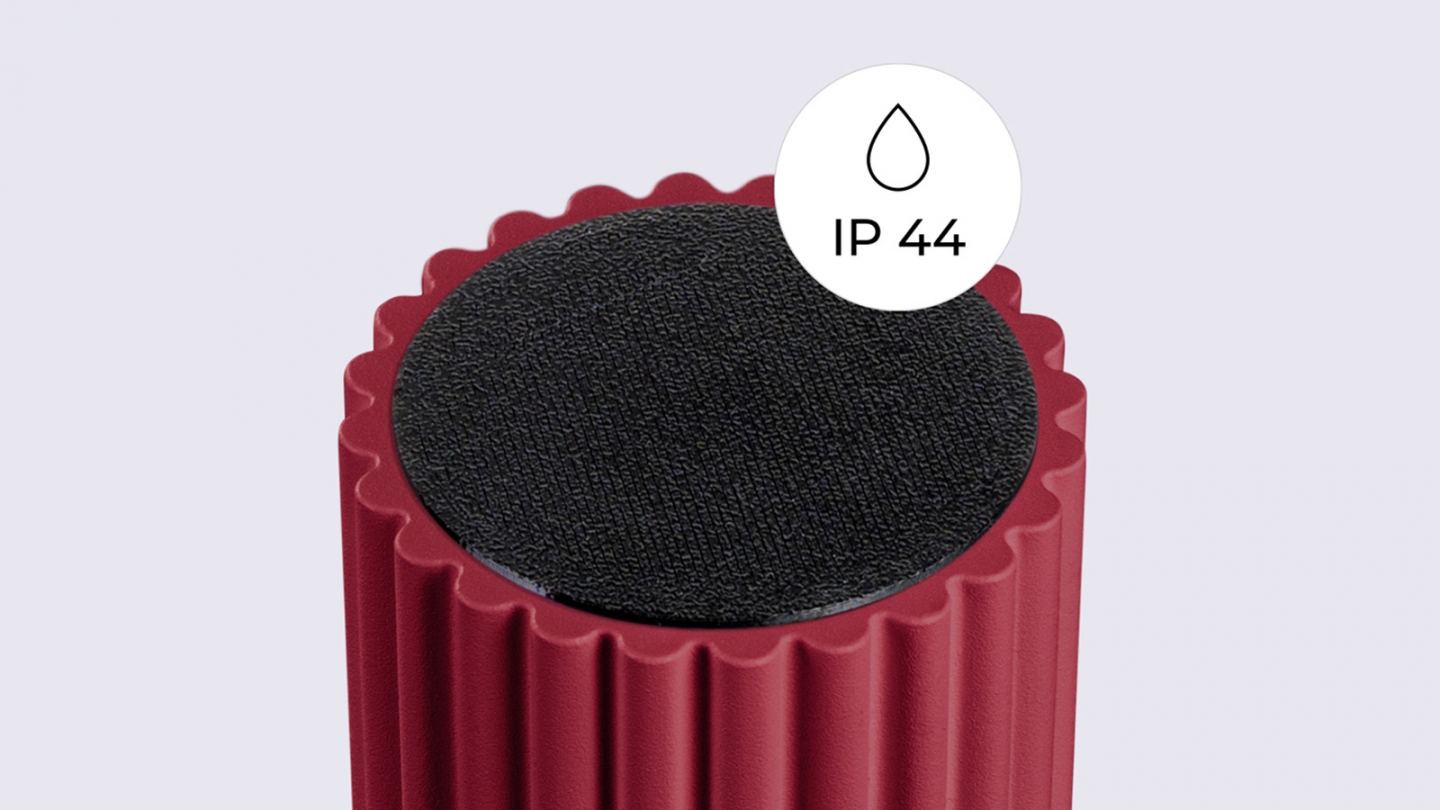 Plafonnier en aluminium cannelé Bordeaux - Halo
