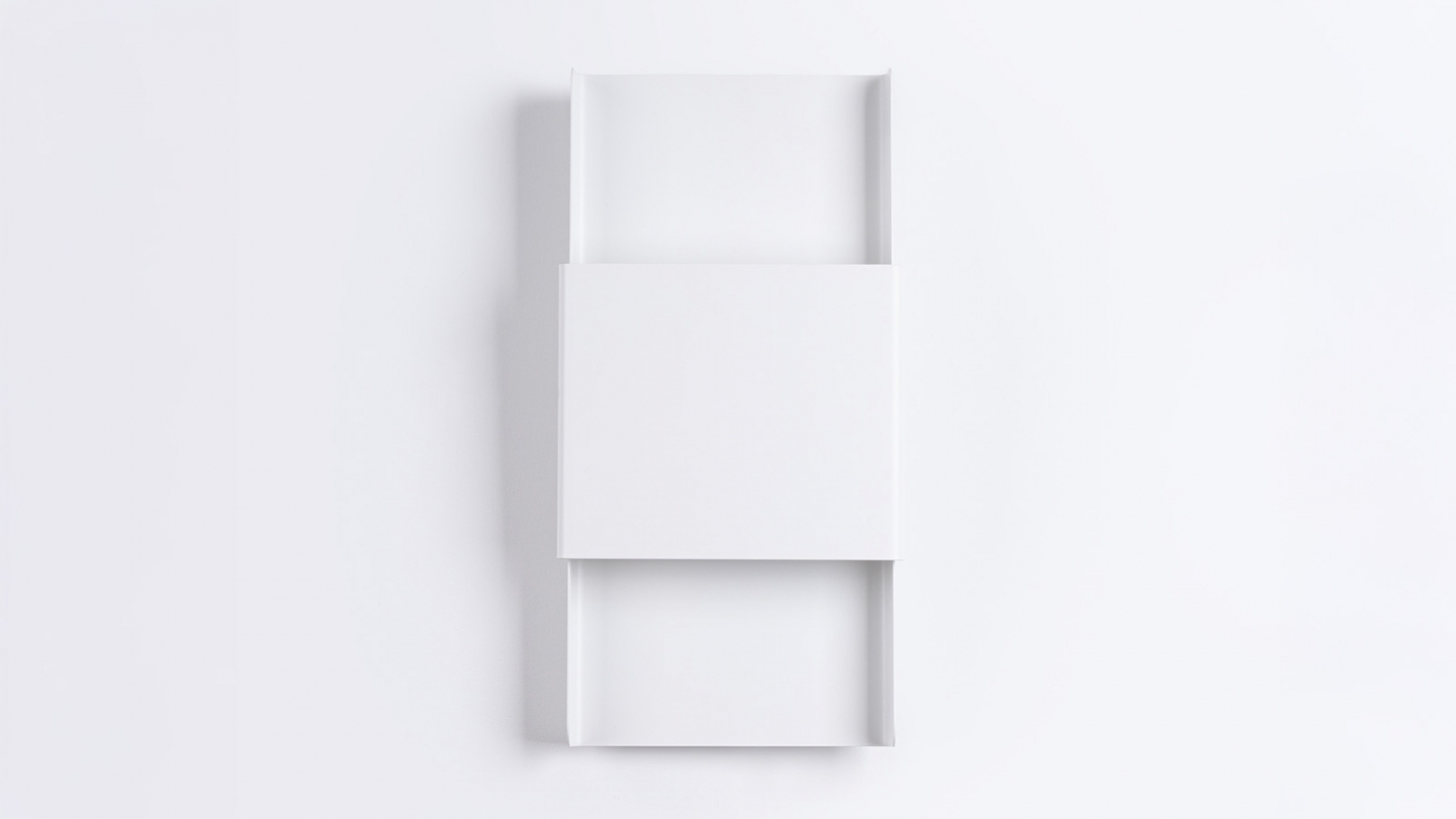 Applique en métal blanc 40 cm - Durlin Applique en métal blanc 40 cm - Durlin