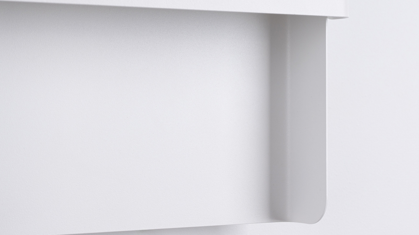 Applique en métal blanc 40 cm - Durlin Applique en métal blanc 40 cm - Durlin