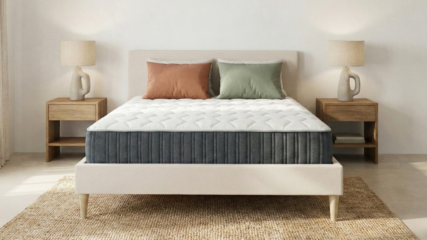 Matelas mémoire de forme 180x200 - Mousse ergonomique, mousse HR 35kg et mousse à effet mémoire de forme - Memo Prestige Matelas mémoire de forme 180x200 - Mousse ergonomique, mousse HR 35kg et mousse à effet mémoire de forme - Memo Prestige