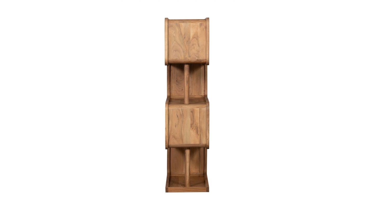 Armoire murale en bois d’acacia forme organique - Rattle Armoire murale en bois d’acacia forme organique - Rattle