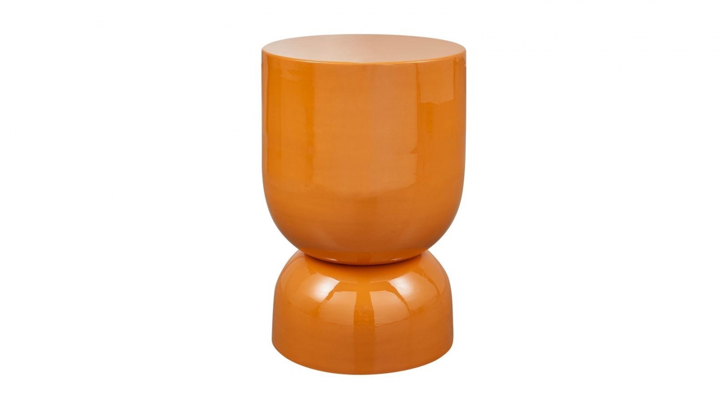 Table d’appoint en métal brillant 32 cm - Hekla Table d’appoint en métal brillant 32 cm - Hekla