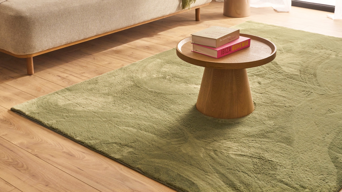 Tapis uni vert 160x230 cm - Horizon Tapis uni vert 160x230 cm - Horizon