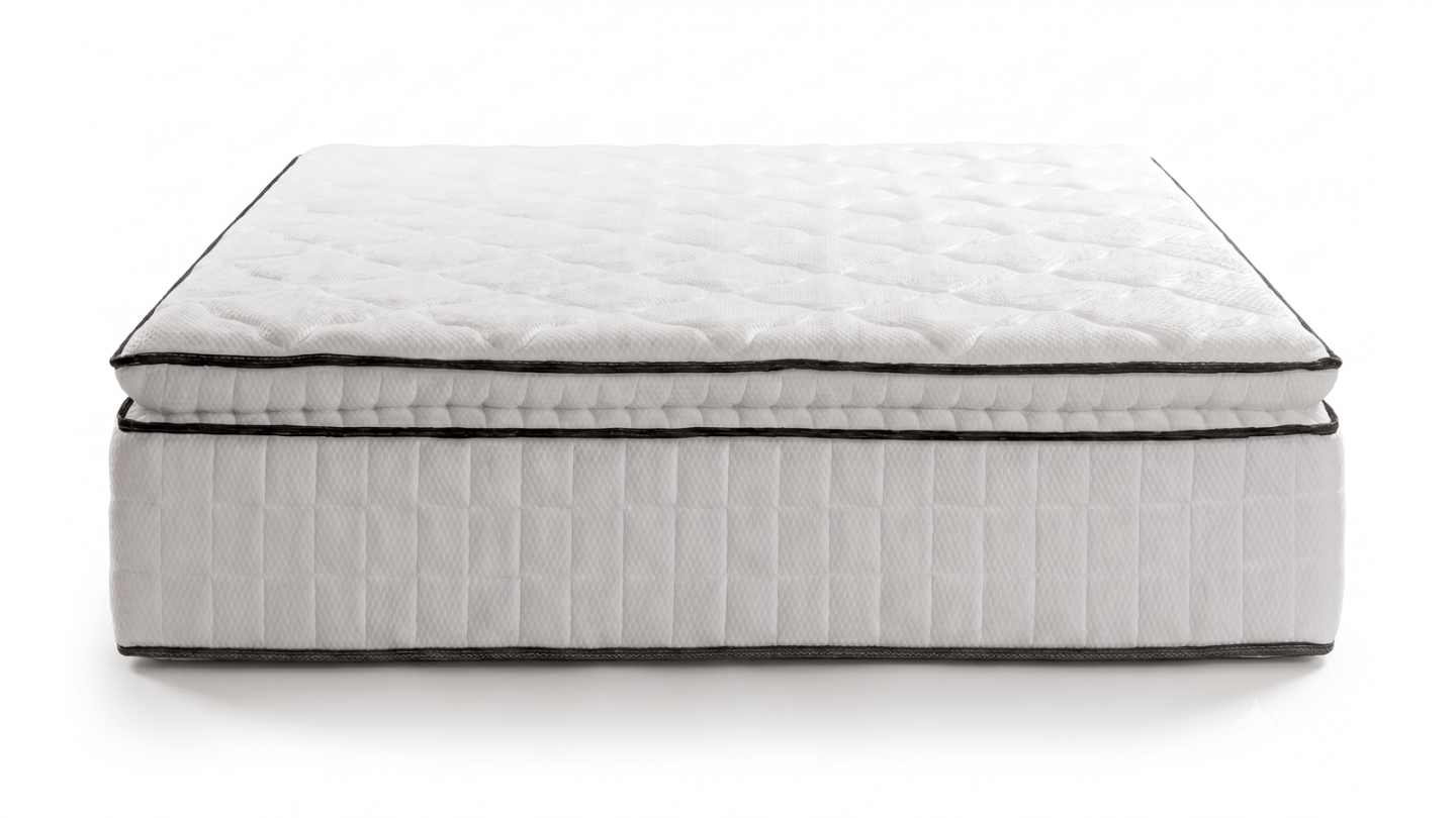 Matelas mousse 90x190 cm avec surmatelas intégré - 7 zones de confort - Confort Signature Matelas mousse 90x190 cm avec surmatelas intégré - 7 zones de confort - Confort Signature