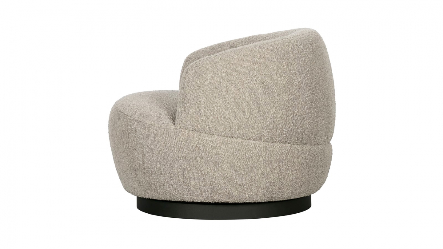 Fauteuil vintage effet peau de mouton naturel - Collection Woolly - BePureHome Fauteuil vintage effet peau de mouton naturel - Collection Woolly - BePureHome