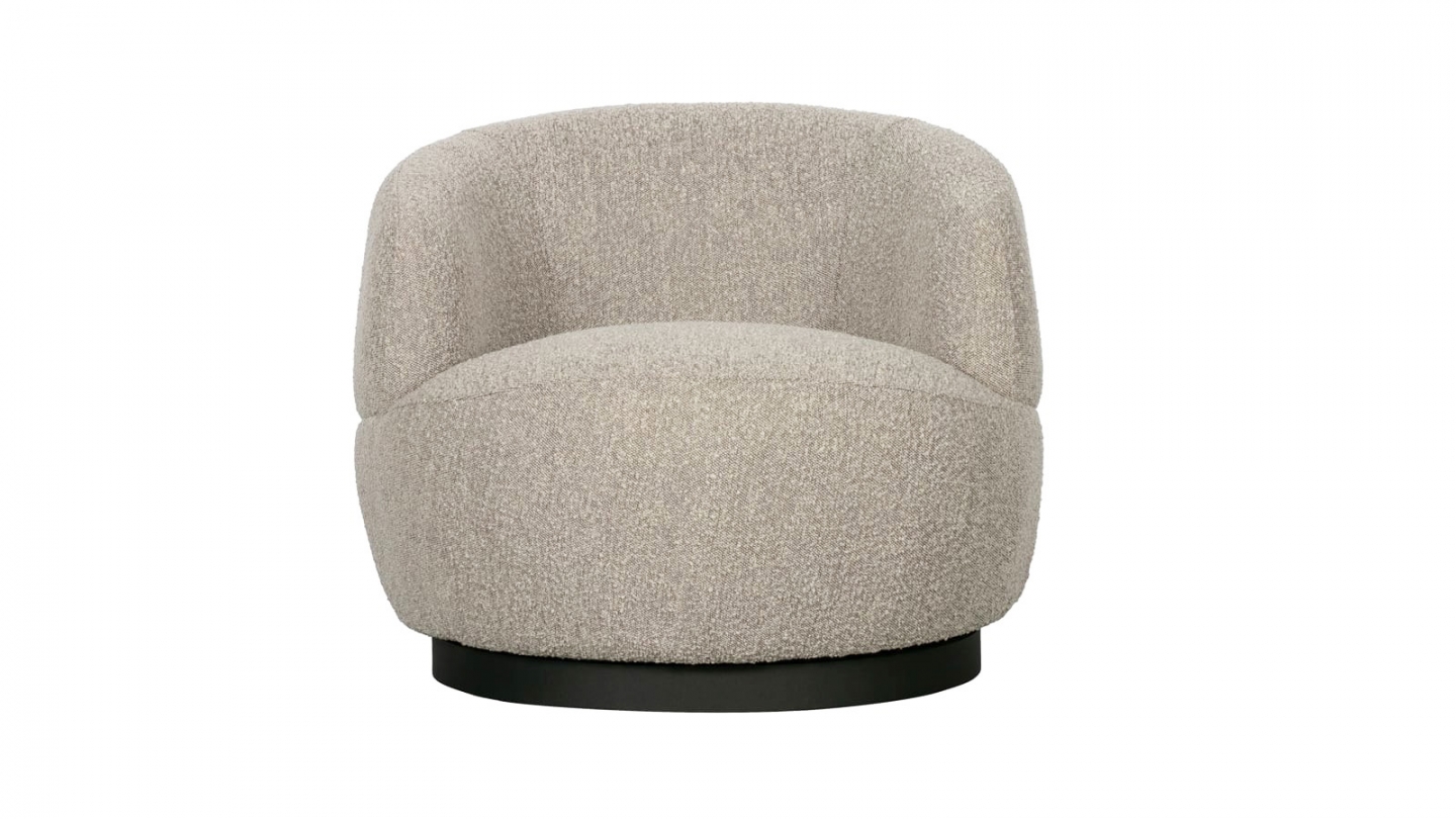 Fauteuil vintage effet peau de mouton naturel - Collection Woolly - BePureHome Fauteuil vintage effet peau de mouton naturel - Collection Woolly - BePureHome