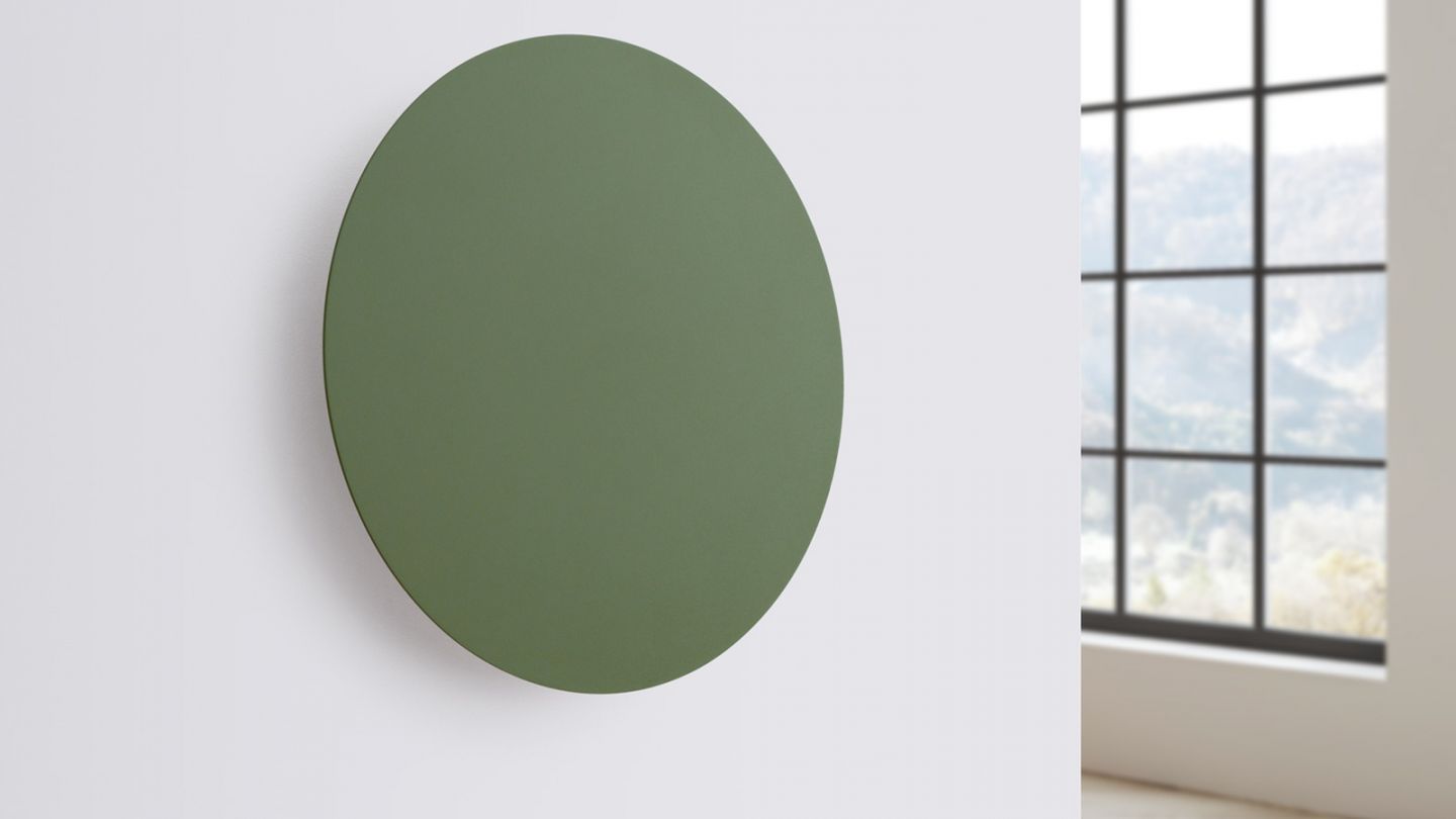 Applique murale ronde vert olive LED 3000K - Borgen Applique murale ronde vert olive LED 3000K - Borgen