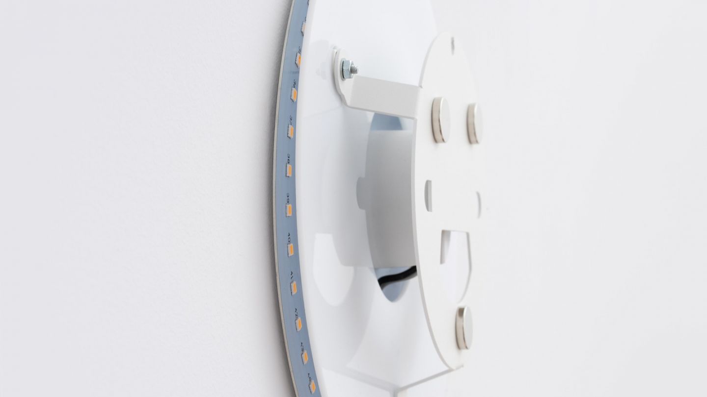 Applique murale ronde beige LED 3000K - Borgen Applique murale ronde beige LED 3000K - Borgen