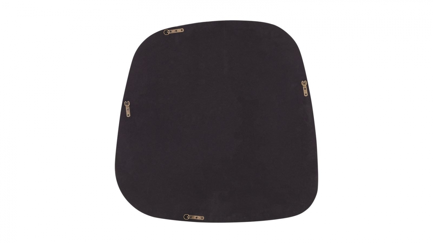 Miroir organique sable brillant 90x90 cm - Norea Miroir organique sable brillant 90x90 cm - Norea