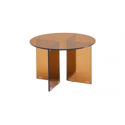 Table basse en verre