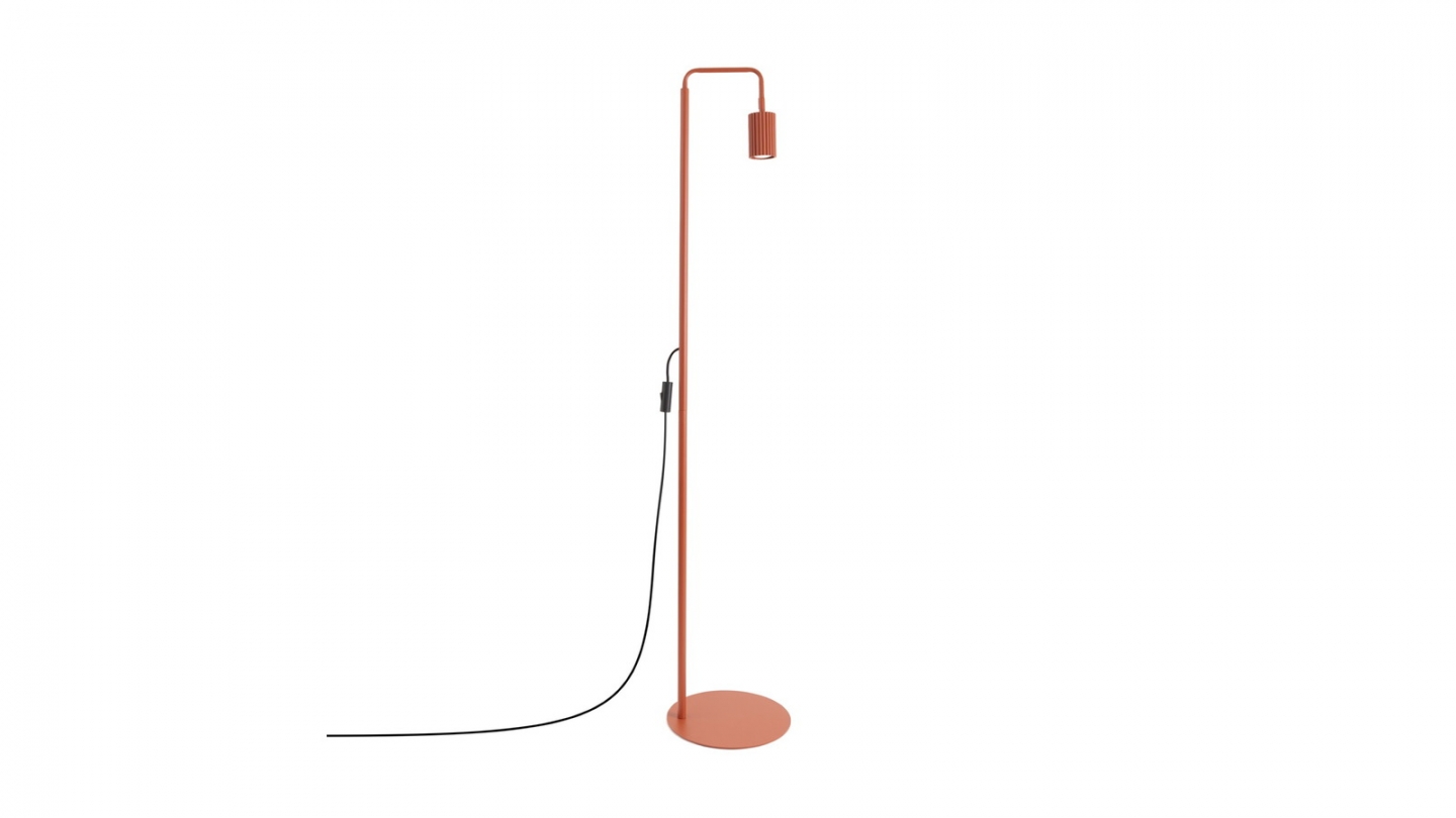 Lampadaire en aluminium terracotta 160 cm - Karbon Lampadaire en aluminium terracotta 160 cm - Karbon