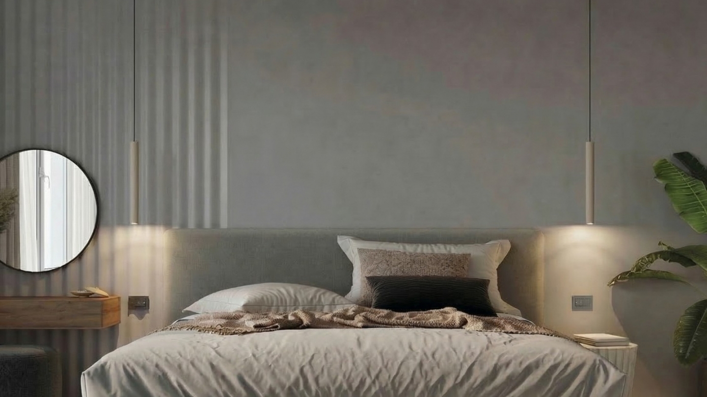 Suspension en métal taupe - Pastelo Suspension en métal taupe - Pastelo