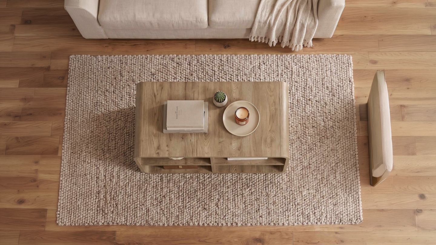 Table basse 4 niches naturel 80,3 cm - Grina Table basse 4 niches naturel 80,3 cm - Grina