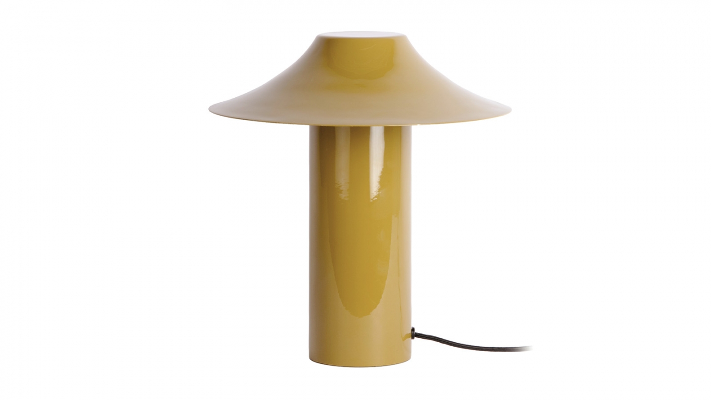 Lampe à poser en métal vert olive - Catania Lampe à poser en métal vert olive - Catania