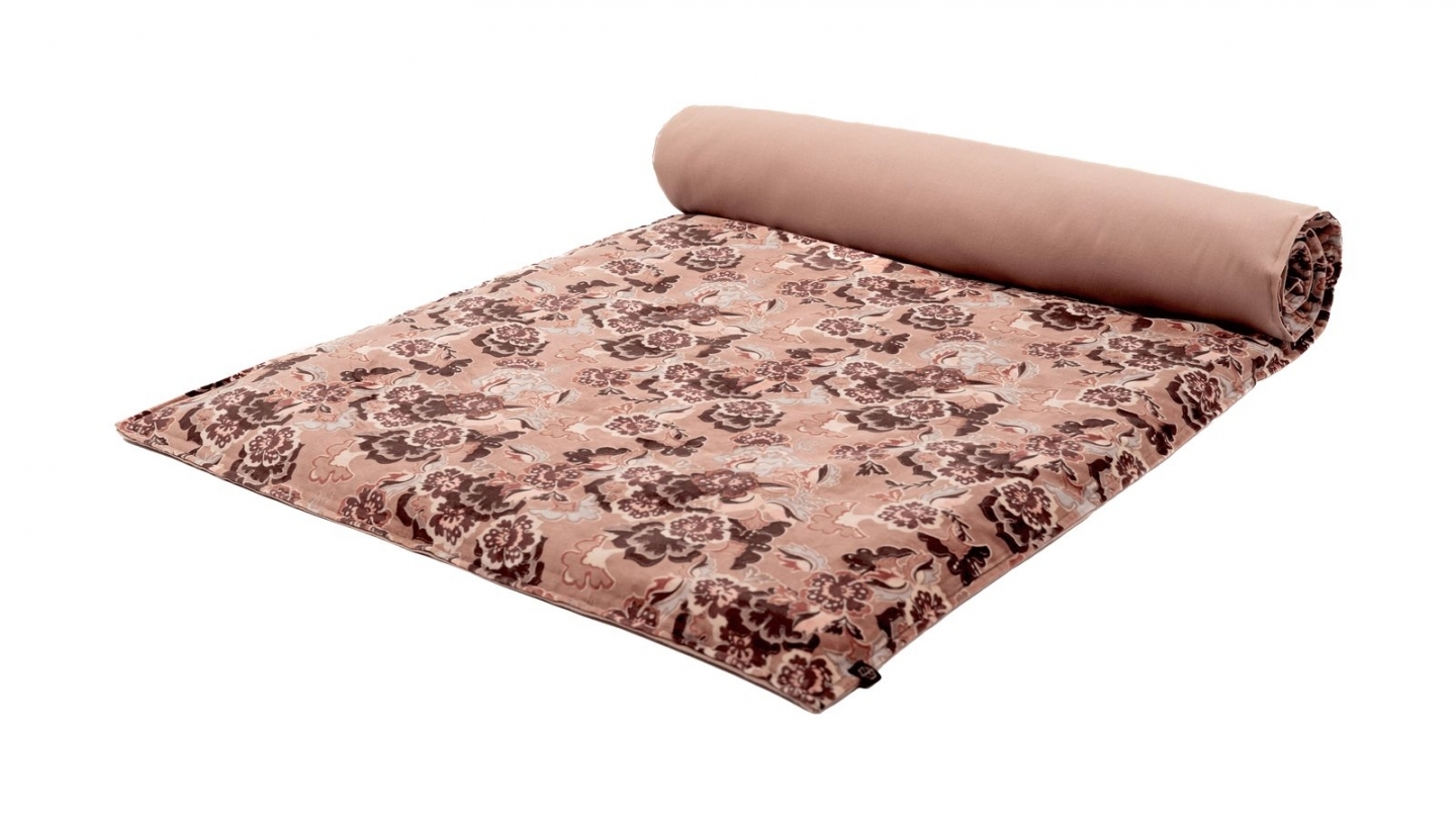 Pack intérieur & Housse d'édredon en velours imprimé Desert 85 x 200 cm - Boston Pack intérieur & Housse d'édredon en velours imprimé Desert 85 x 200 cm - Boston