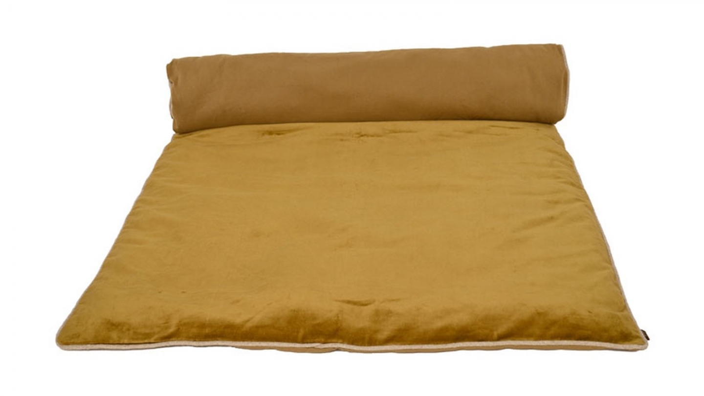 Pack intérieur & Housse d'édredon en velours Gold 85 x 200 cm - New Delhi Pack intérieur & Housse d'édredon en velours Gold 85 x 200 cm - New Delhi