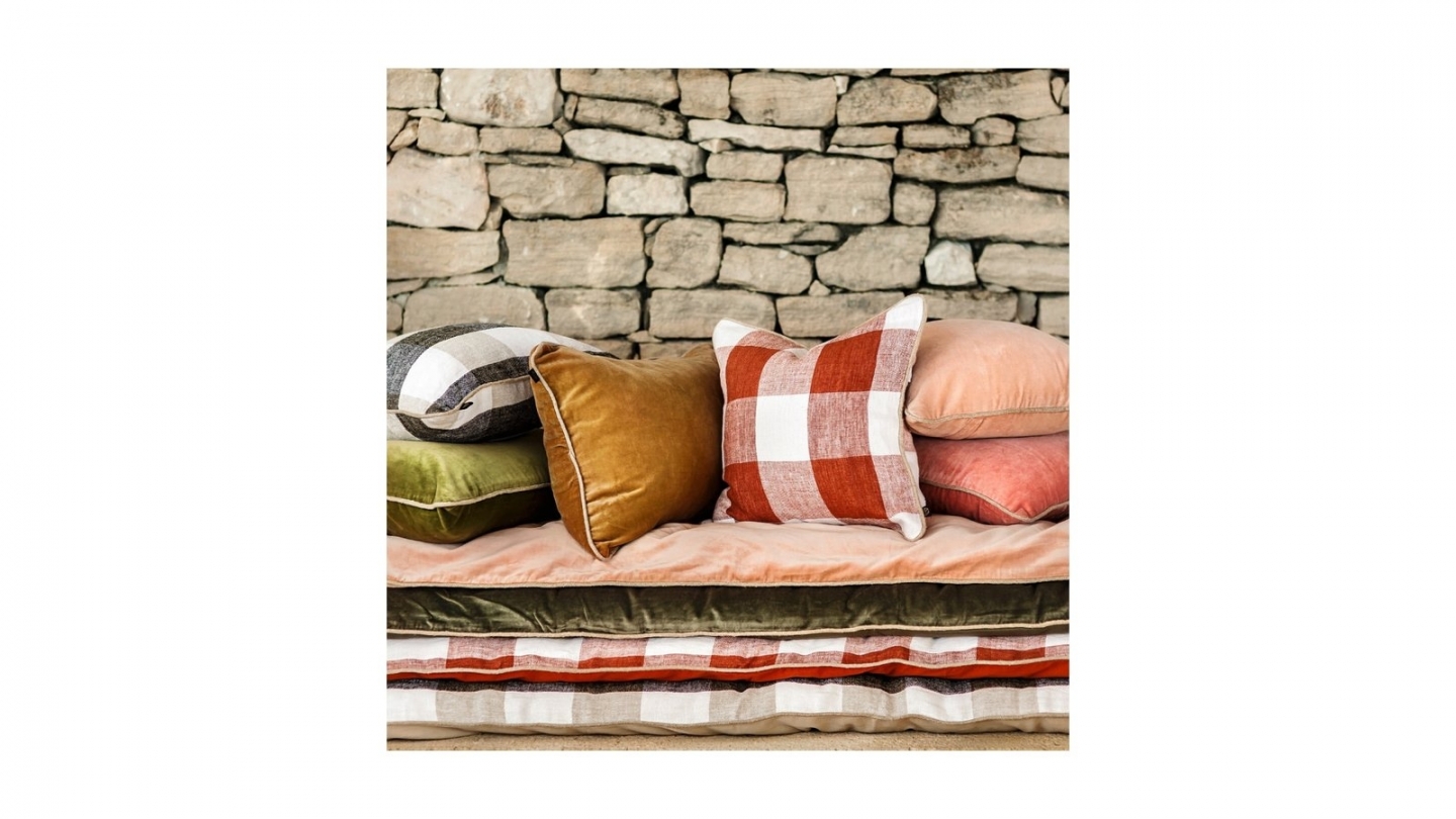 Pack intérieur & Housse de coussin en velours Gold 45 x 45 cm - New Delhi Pack intérieur & Housse de coussin en velours Gold 45 x 45 cm - New Delhi