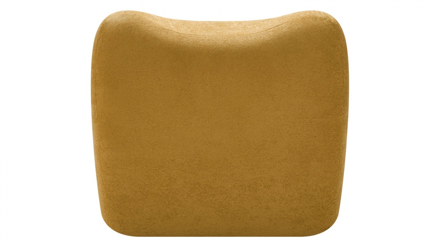 Chauffeuse compressée en tissu chenille bronze - Nido Chauffeuse compressée en tissu chenille bronze - Nido