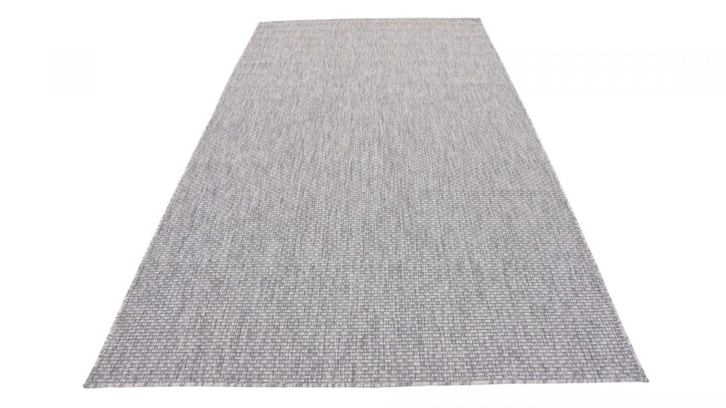 Tapis d'extérieur scandinave gris 120x160cm - Collection Ethan