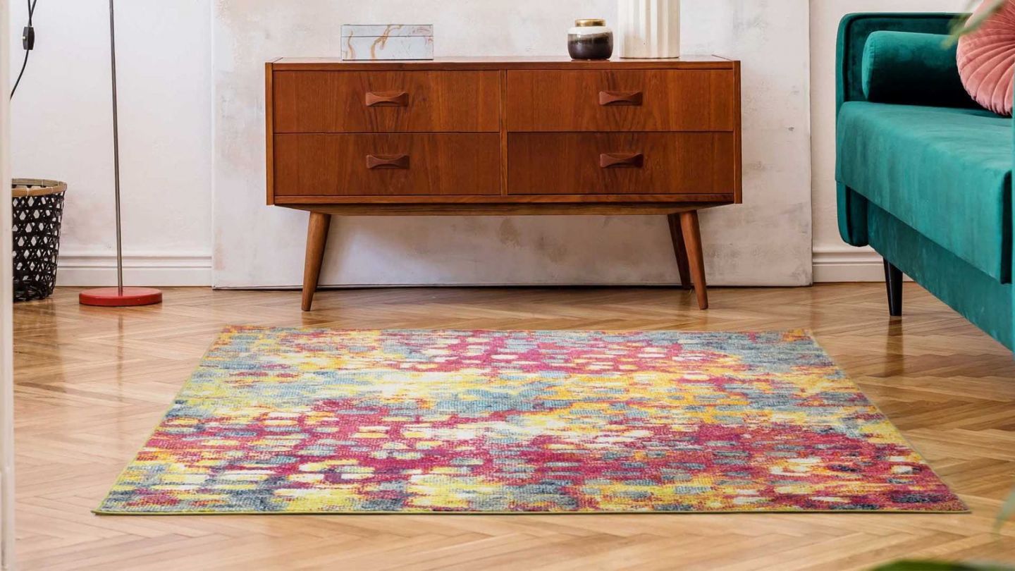 Tapis vintage Multicolore 160x230cm - Collection Rhys