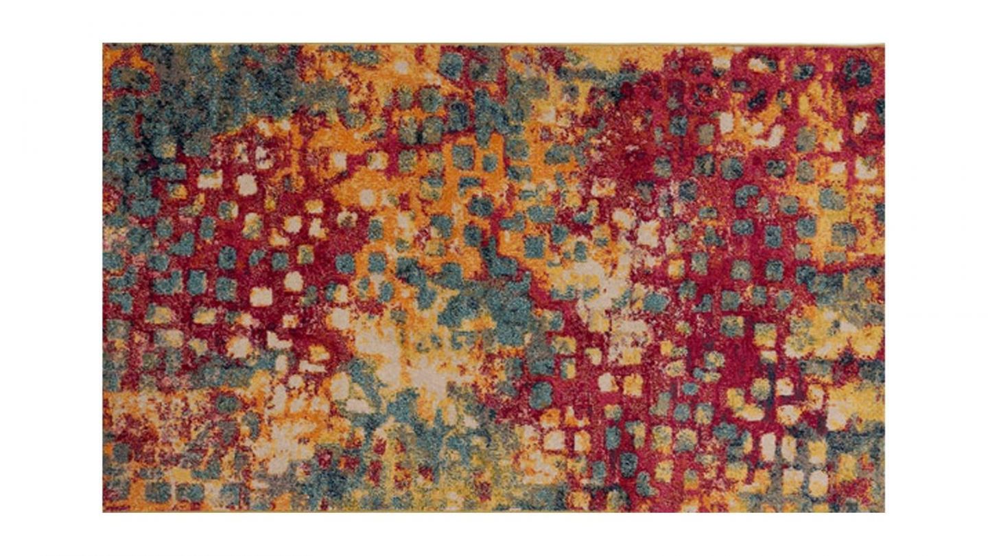 Tapis vintage Multicolore 160x230cm - Collection Rhys