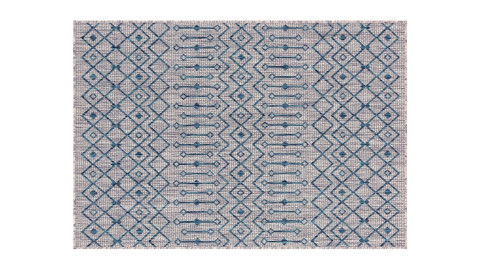 Tapis d'extérieur scandinave gris 67x180cm - Collection Ethan