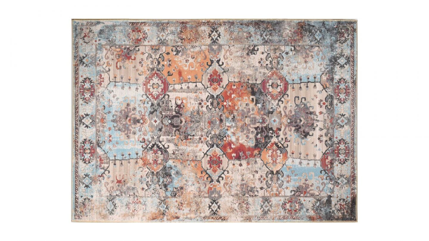 Tapis imprimé numérique Multicolore 120x170cm - Collection Jacob