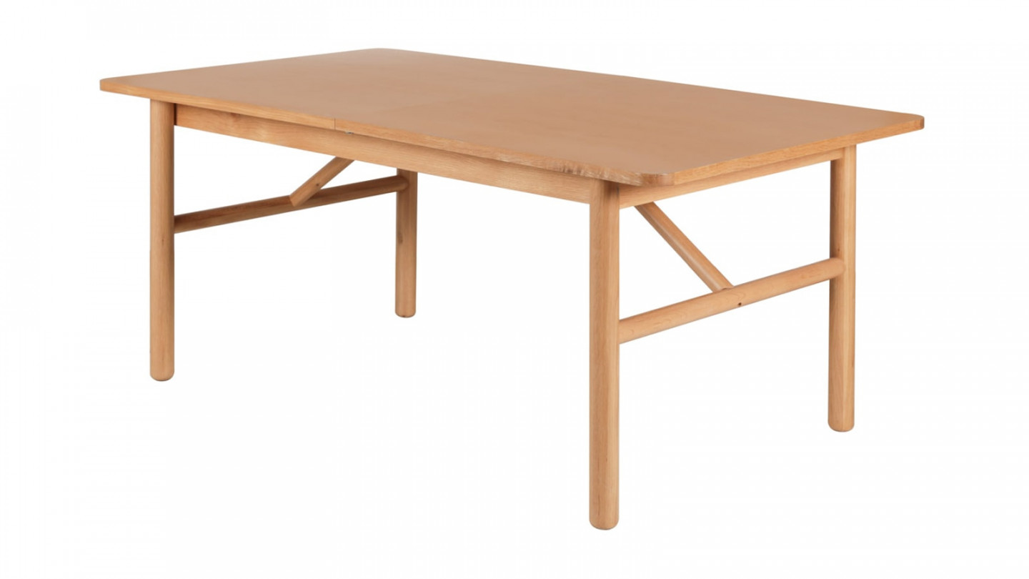 Table extensible en chêne naturel 180 cm - Gost