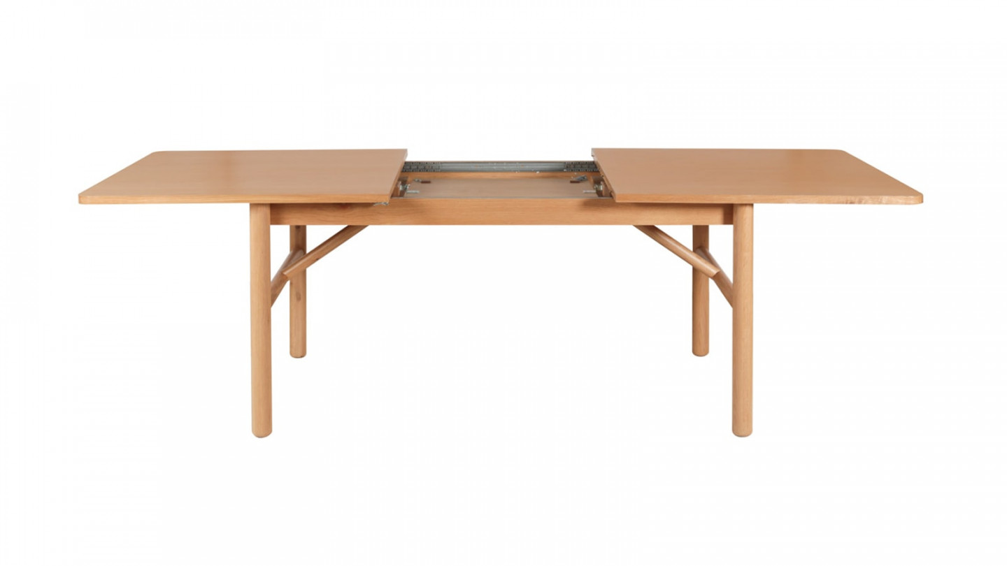 Table extensible en chêne naturel 180 cm - Gost