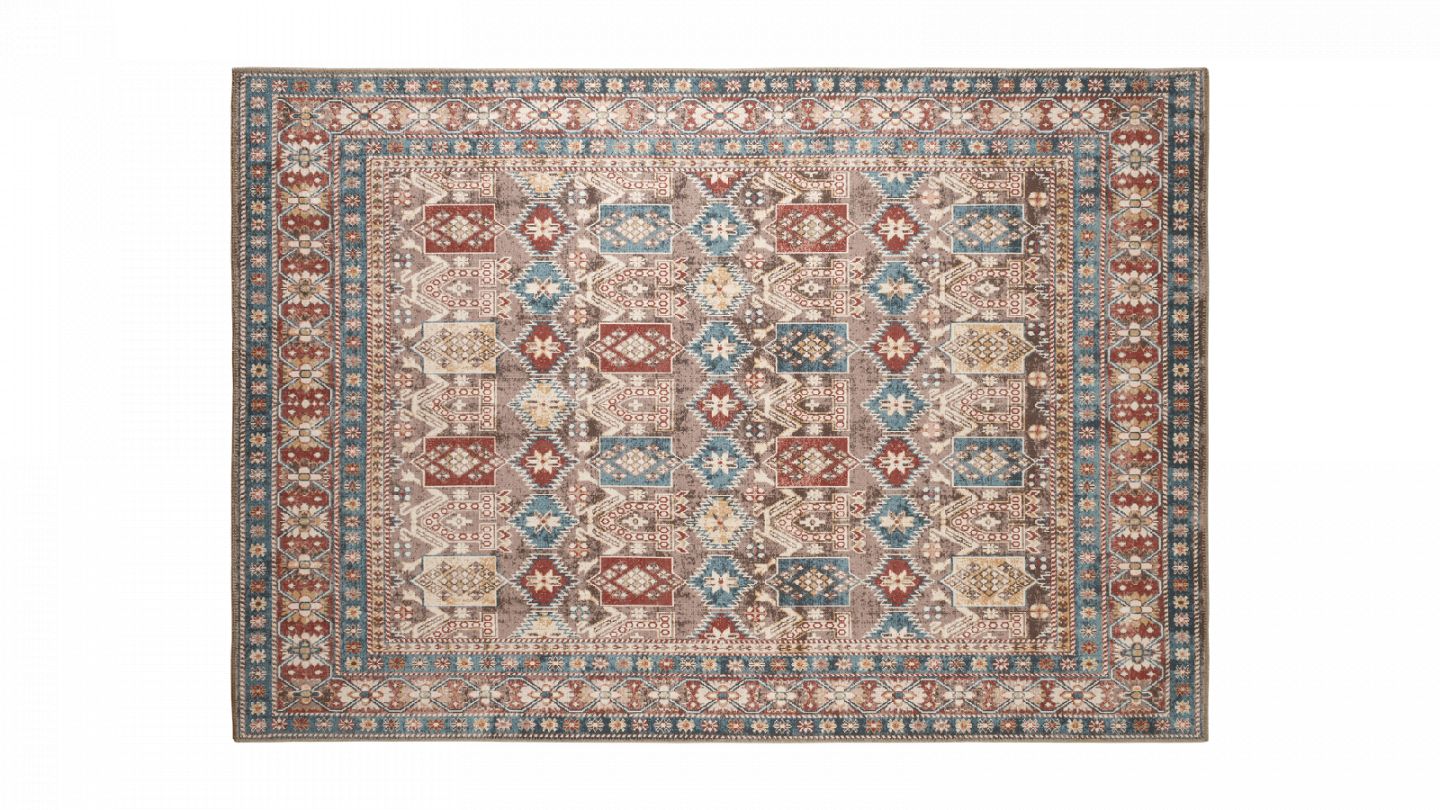 Tapis vintage multicolore 67x200 cm - Sofy