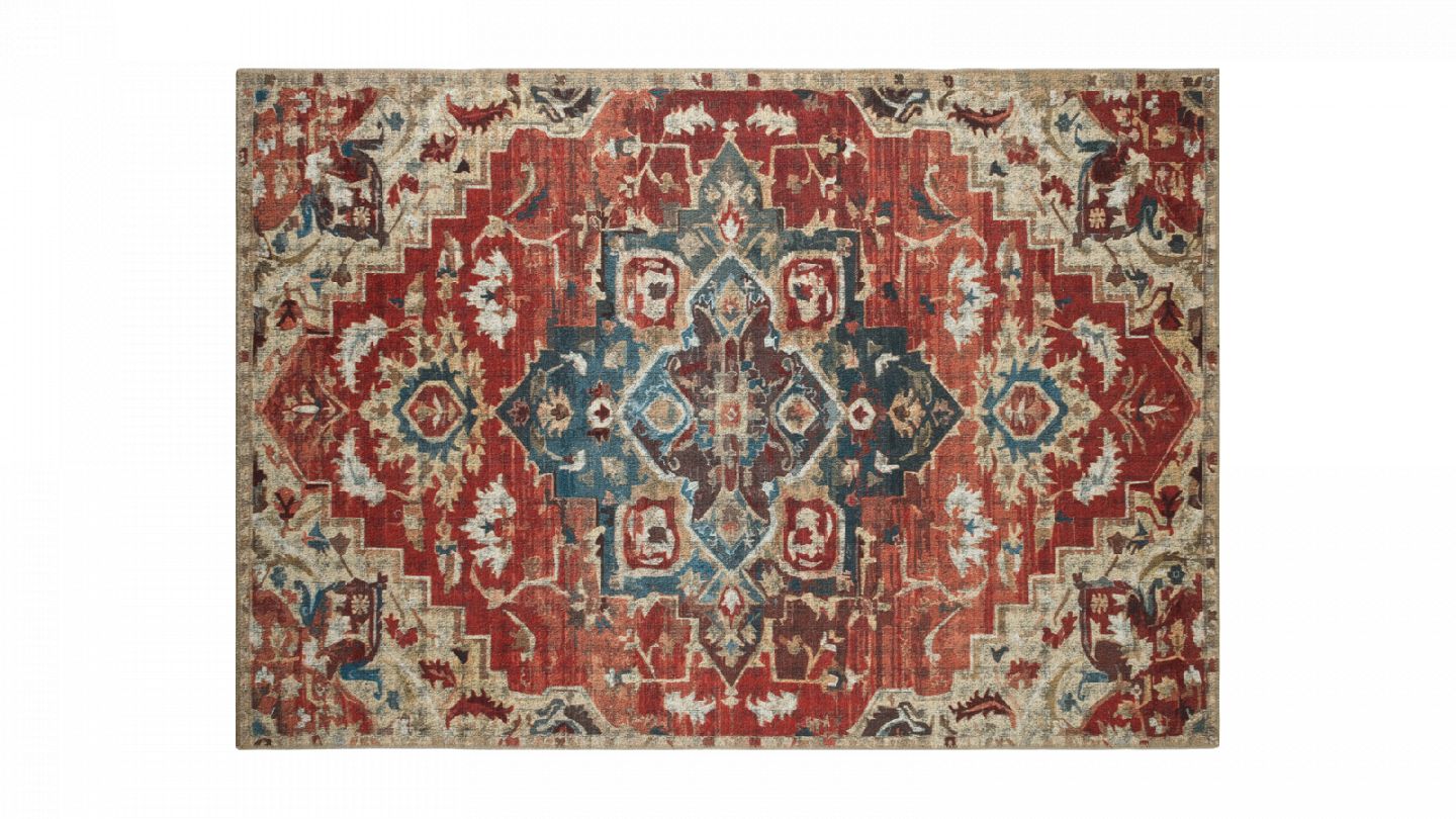 Tapis vintage multicolore 67x200 cm - Maely