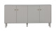 Buffet en pin gris nuage - Madu